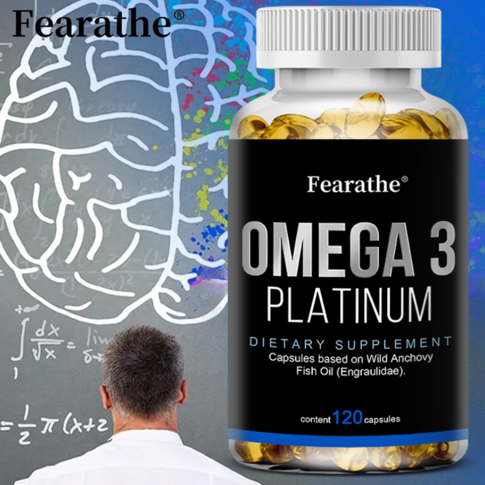 Omega 3 Fish Oil - Omega-3-Fischöl - Schützt vor Augenermüdung, fördert