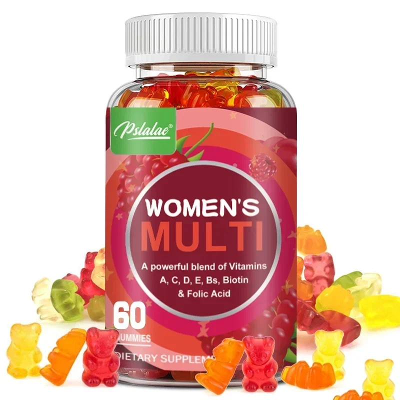 Multivitamin Gummy Adult - Multivitamin-Gummis für Frauen – enthält Vitamine