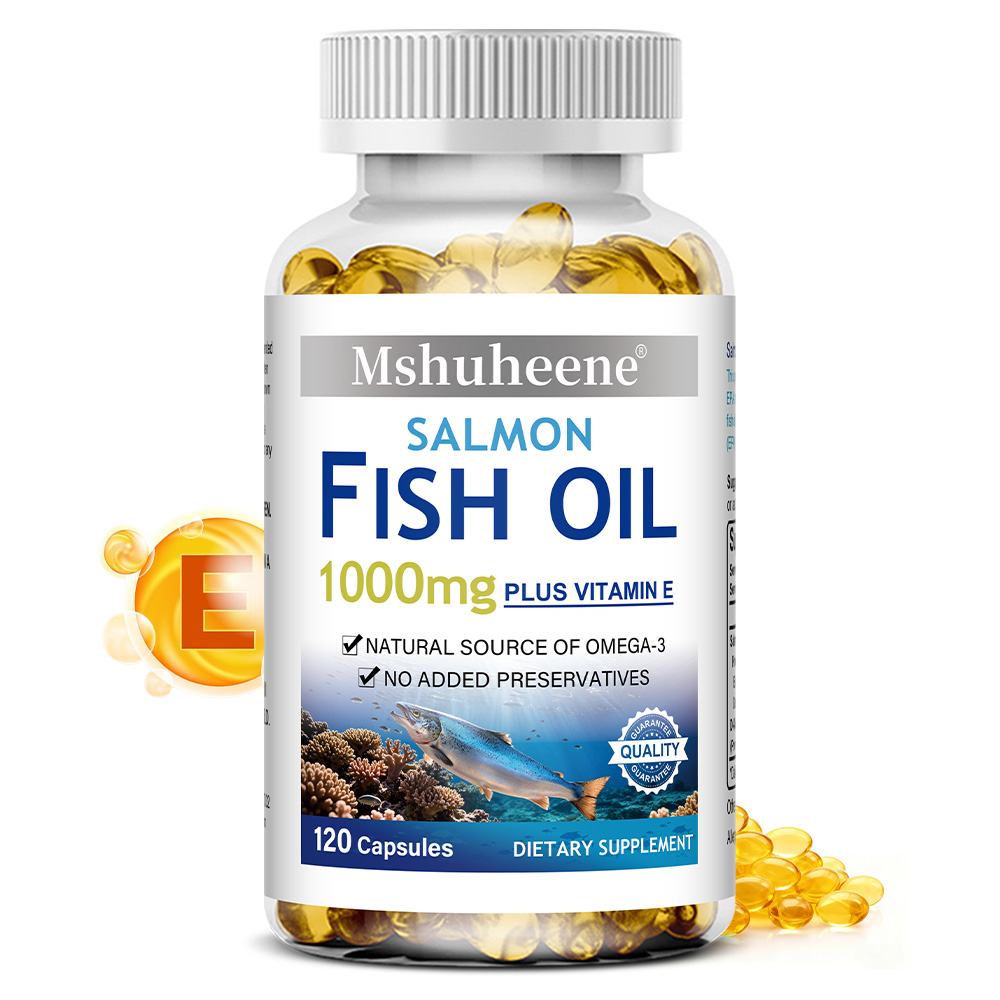 Omega 3 Fish Oil - Omega-3 Fischöl - Dreifach Konzentriertes Fischöl-Nahrungsergänzungsmittel,