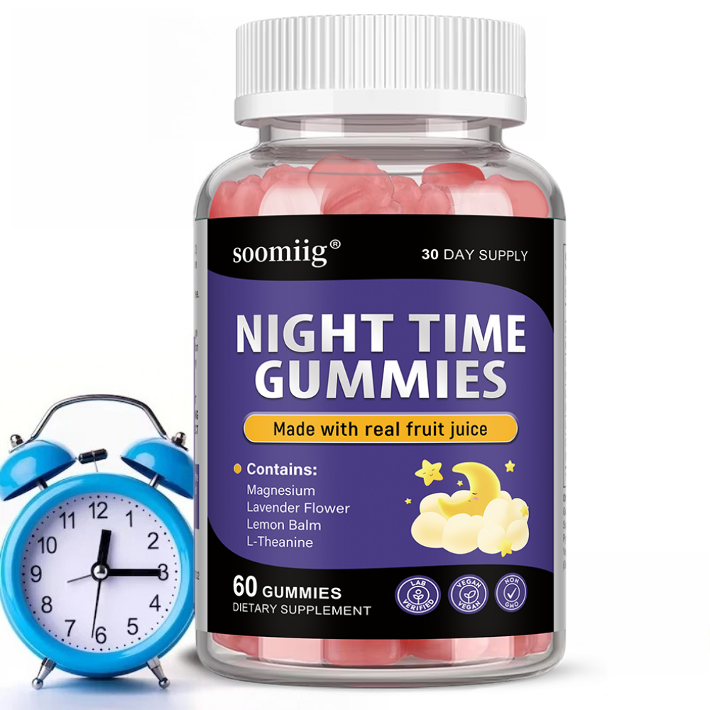 Nachtzeit-Schlaf-Gummibärchen  – Multivitamin Gummy Adult Bewertung und Preis