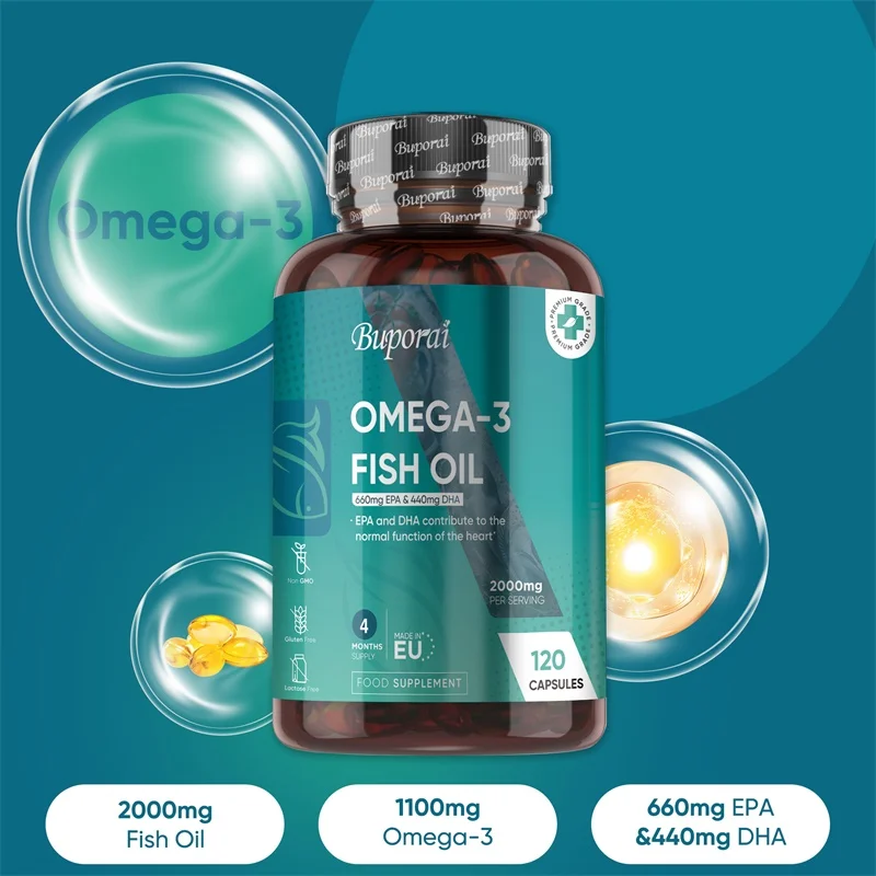 Omega-3-Fischöl 2000mg - mit E – Omega 3 Fish Oil Bewertung und Preis