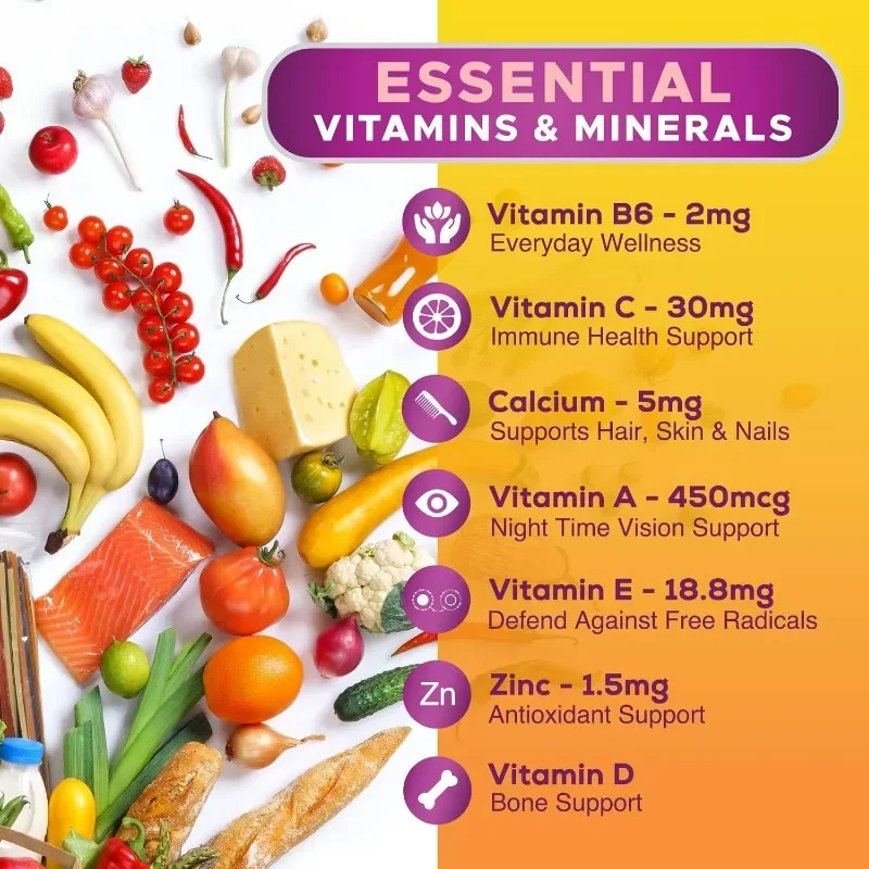 Multi-Vitamin-Gummis – Vitamin – Multivitamin Gummy Adult Bewertung und Preis