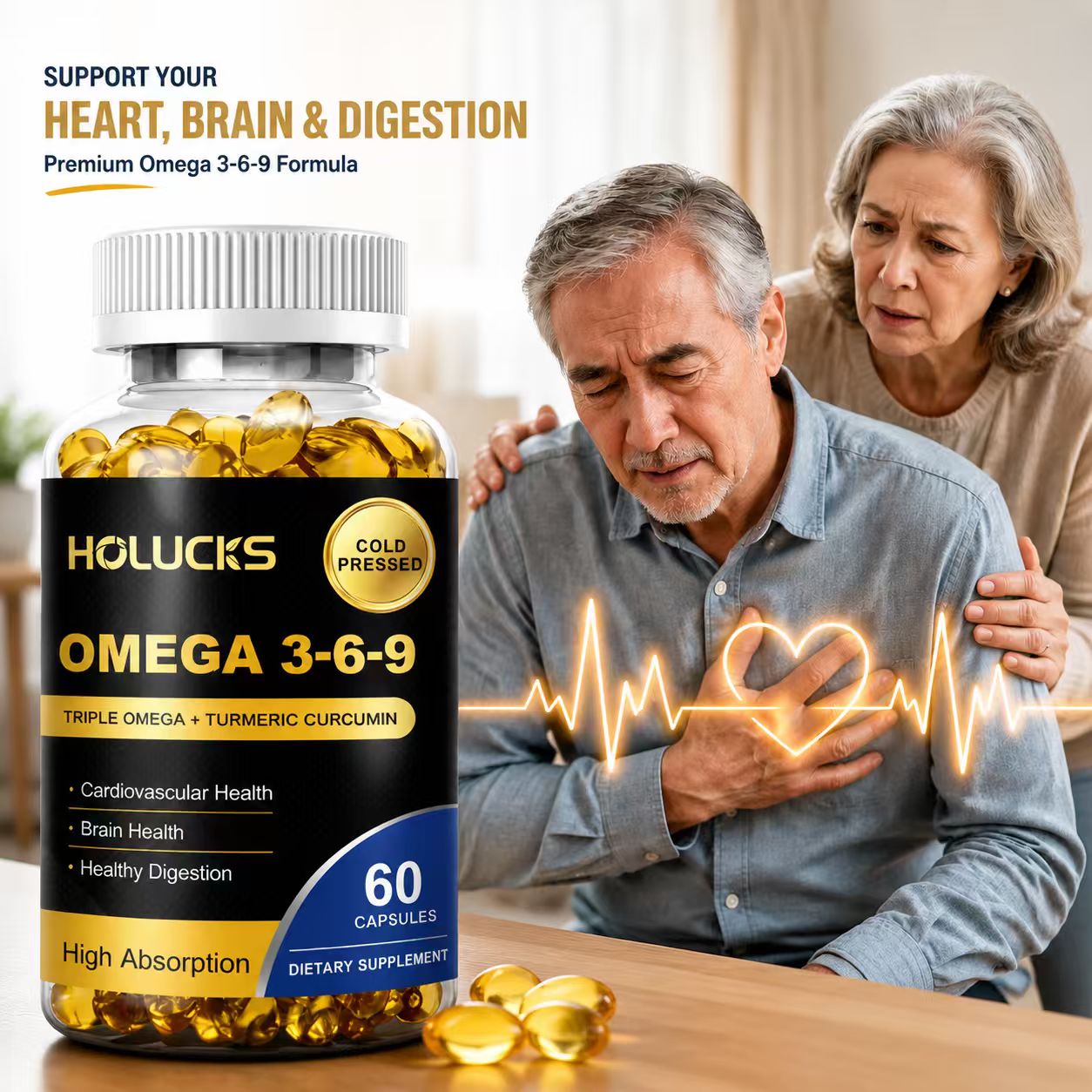 Omega 3 6 9 Fischöl-Kapseln, H – Omega 3 Fish Oil Bewertung und Preis