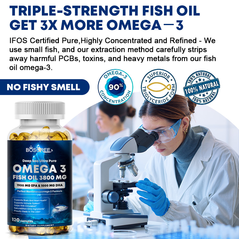 Omega-3-Fischöl-Nahrungsergänz – Omega 3 Fish Oil Bewertung und Preis