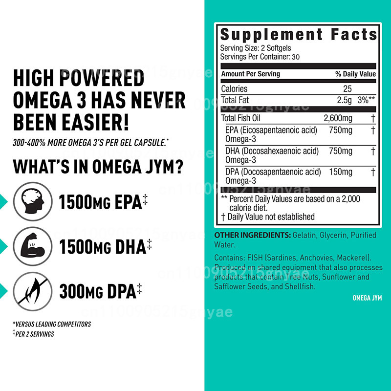 Omega-3 Fischölkapseln für Geh – Omega 3 Fish Oil Bewertung und Preis
