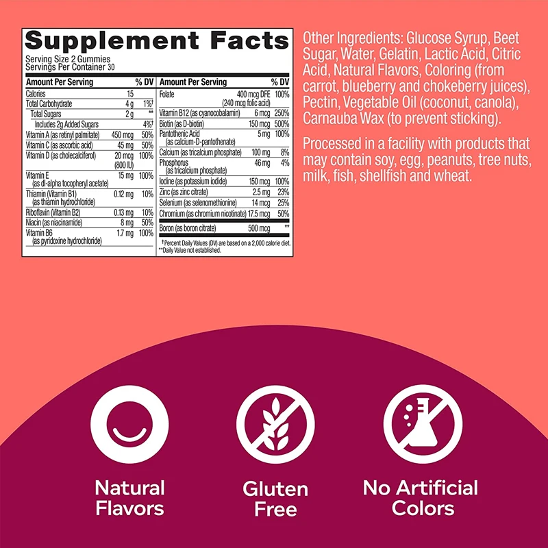 Multi-Vitamin-Komplex-Gummis f – Multivitamin Gummy Adult Bewertung und Preis