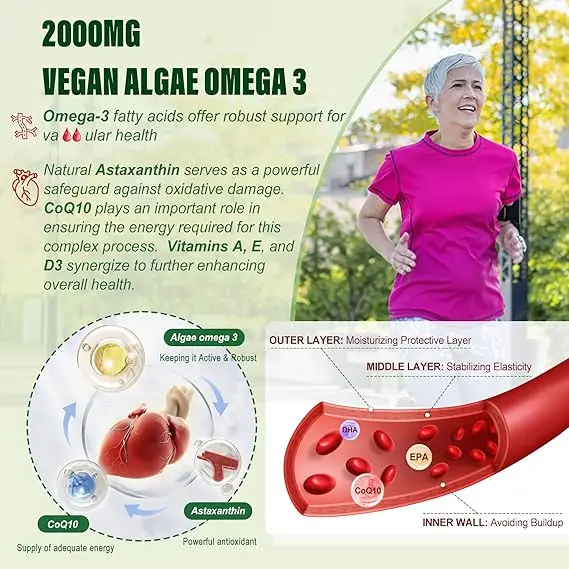 Vegetarische Omega-3-Nahrungse – Multivitamin Gummy Adult Bewertung und Preis